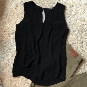Madewell | Daybloom Popover tank | Black, XS